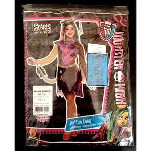 Rubie's Jinifire Long Monster High Costume US size Small 4-6